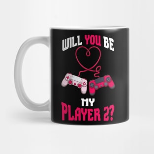 Will You Be My Player 2 Mug